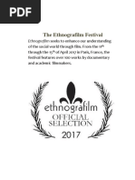 Ethnografilm Web Program Rev. 12 April 2017