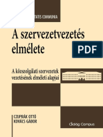 Szervezetvezetés Elmélete