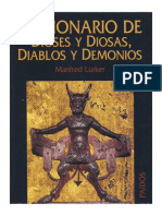 Diccionario de Dioses y Diosas Diablos y Demonios