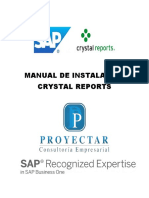 Manual de Instalación Crystal Reports PDF