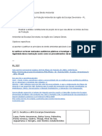 Levantamento Bibliográfico para Direito Ambiental