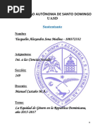 Equidad de Genero en La Republica 2017