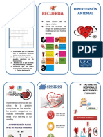 Hipertension Arterial Folleto