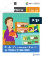 Ficha Extendida 23 Produccion y Comercializacion de Bolsos Artesanales