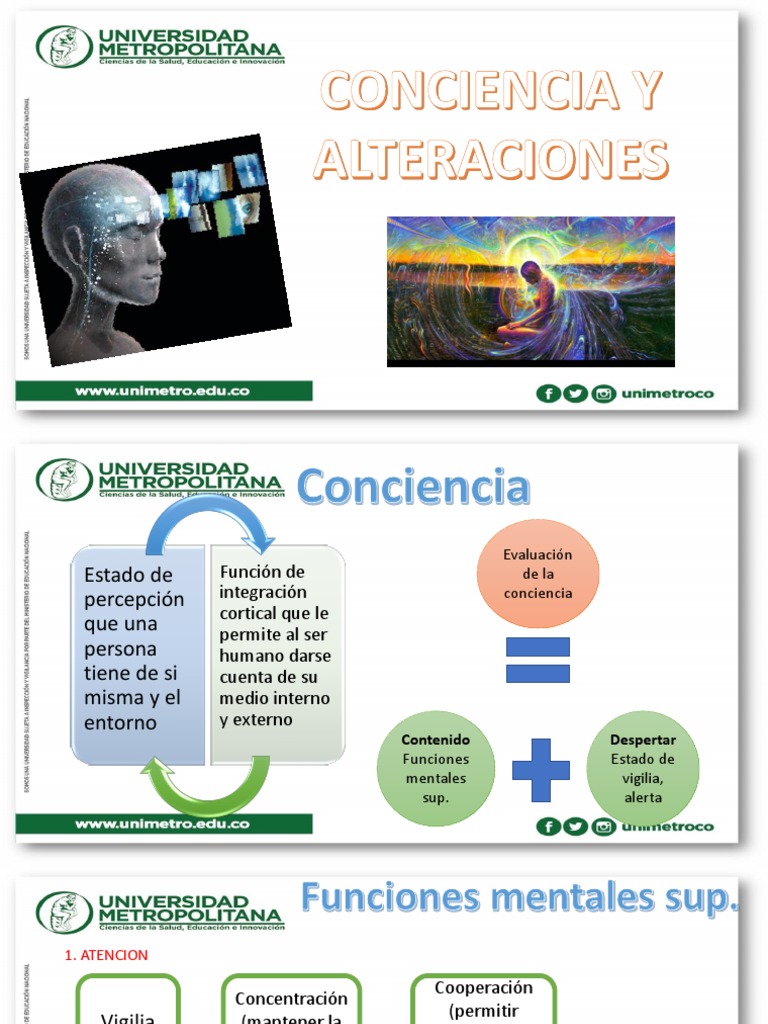 Alteraciones de la Conciencia y Evaluación | PDF | Coma | Lesión ...