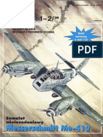 (Paper Model) (Maly Modelarz 1999-01-02) - Messerschmitt Me-410