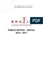 Edital Tradução BN Brasil 2017