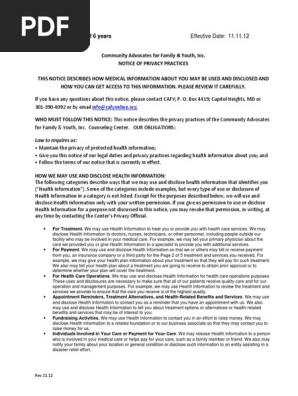 hipaa document