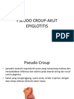 Pseudo Croup-Akut Epiglotitis