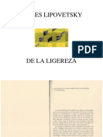 Lipovetsky. de La Ligereza Cap 1
