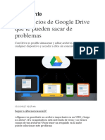 5 Beneficios de Google Drive Que Te Pueden Sacar de Problemas