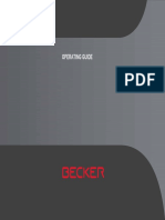 Manual Becker BE V4 en 57