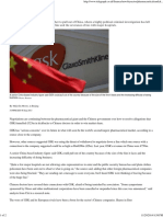 20130906 GSK mulling China withdrawal - Telegraph.pdf