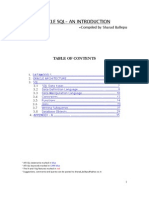 SQL Introduction