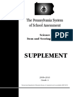 Grade 4 Sample Science Questions