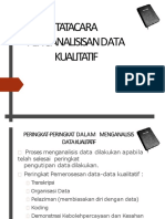 Tatacara Penganalisisan Data