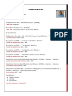 Curriculum VITAE PDF