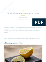 10 Surprising Health Benefits of Citrus - Impac