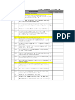 Checklist Audit SMK3 Berdasarkan PP No 50 Tahun 2012