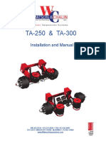 TA-250 & TA-300: Installation and Manual