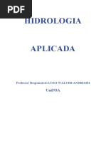 APOSTILA HIDROLOGIA COMPLETA