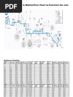 Caltrain Weekday Northbound Schedule | PDF | Caltrain | California