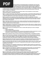 12 Reglas Codd | PDF | Bases de datos | Gestión de datos