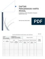 KEW - Pa-6 (Daftar Pergerakan Harta Modal)