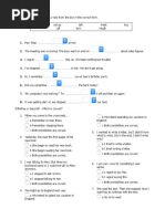 Gerund or Infinitive Completion