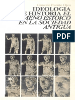 PUENTE OJEA, Gonzalo (1974,95), Ideología e Historia. El Fenómeno Estóico en La Sociedad Antigua