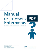 Manual de intervenciones enfermeras PROTOCOLO DE PROCEDIMIENTOS ENFERMEROS 2009.pdf