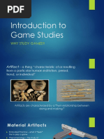 introduction to game studies