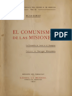Garay Blas.-El comunismo de las misiones. La Compañía de Jesús en el Paraguay.pdf