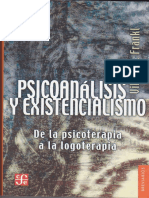  Frankl Viktor Psicoanalisis y Existencialismo PDF