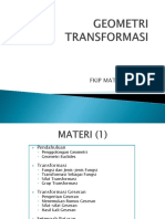 Materi Ajar Geometri Transformasi