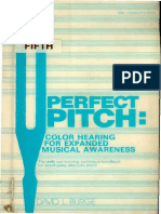 David Lucas Burge - Pefect Pitch - Color Hearing