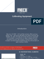 Calibrating Equipment - Mecoinst