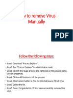 Guide To Remove Virus Manually