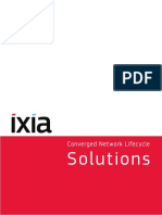 Ixia Solutions Brochure