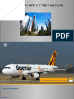 Tigerair Taiwan Media Kit - Inflight Airline Advertising
