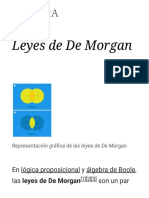 Leyes de de Morgan - Wikipedia, La Enciclopedia Libre