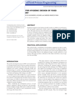 Hygienic Design of Food Industry Equipment PDF
