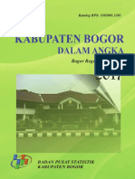 Kabupaten Bogor Dalam Angka 2017