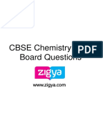 CBSE Chemistry 2017 Board Questions