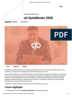 Diploma in Intuit QuickBooks 2008 - Visio Learning