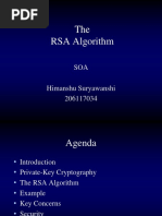 The RSA Algorithm