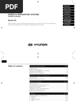 2016 Hyundai Santa Fe Audio & Navigation