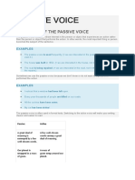 Functions of The Passive Voice