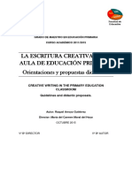 Escritura Creativa