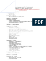 Copia de Syllabus Project Management for Professionals